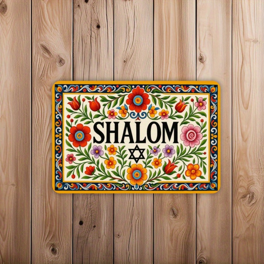 Home Decor - CIFBUY Vintage Aluminiowa Tabliczka Ścienna 20x20