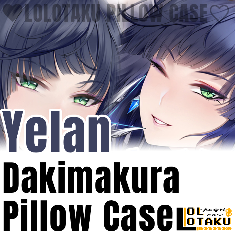 Bedding - Yelan Dakimakura Genshin Impact Poszewka na