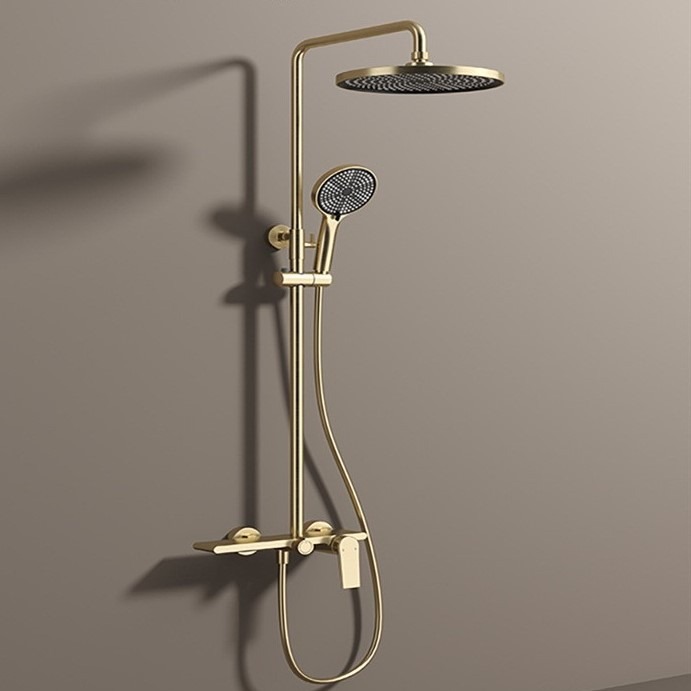 High Pressure Shower Head Handheld - Zestaw prysznicowy, mieszacz ciepłej i zimnej