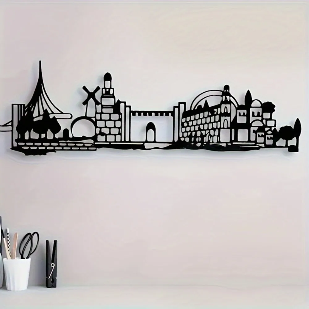 Home Decor - CIFBUY Metalowa dekoracja ścienna z żelaza