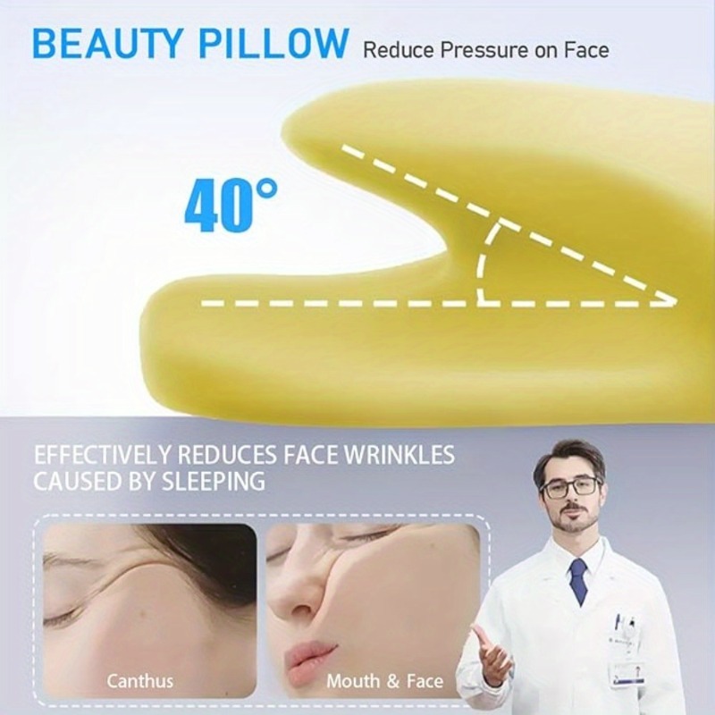 1 szt. Ergonomiczna poduszka o – Memory Foam Orthopedic Pillow Neck Pain recenzja i cena