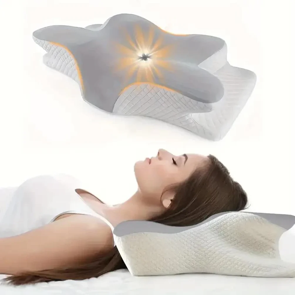 Poduszki z pianki z pamięcią k – Memory Foam Orthopedic Pillow Neck Pain recenzja i cena