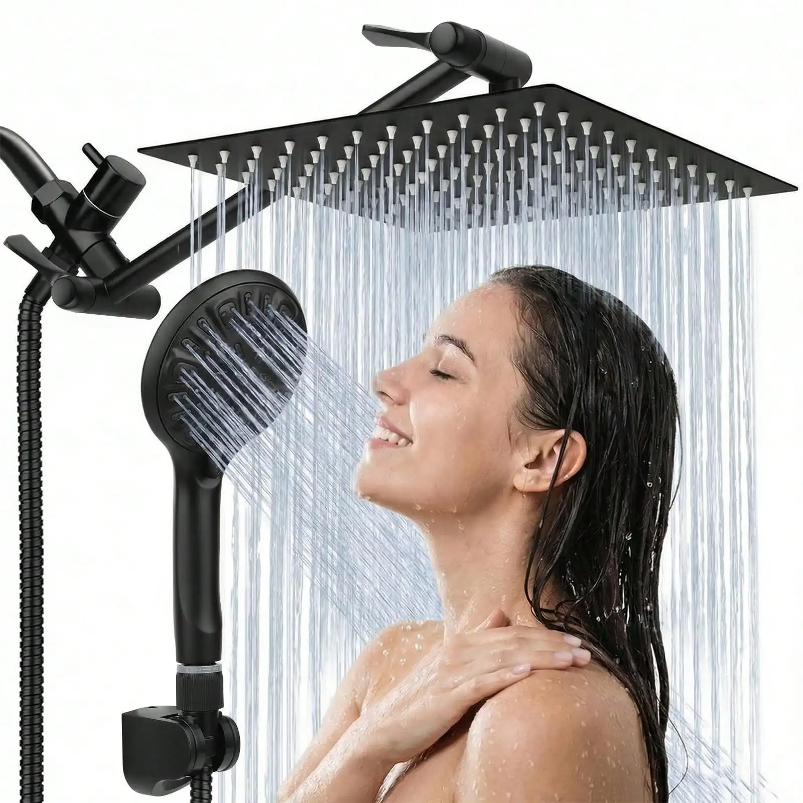 Podwójna głowica prysznicowa z – High Pressure Shower Head Handheld recenzja i cena